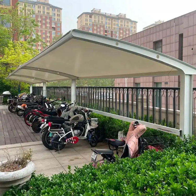 莎车县膜结构电动车棚